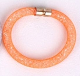 Luxusný Crystal Náramok - módny HIT - orange jew1059 bižutéria