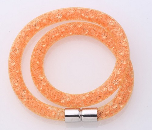 Luxusný Crystal Náramok - módny HIT-oranžová jew1069 bižutéria
