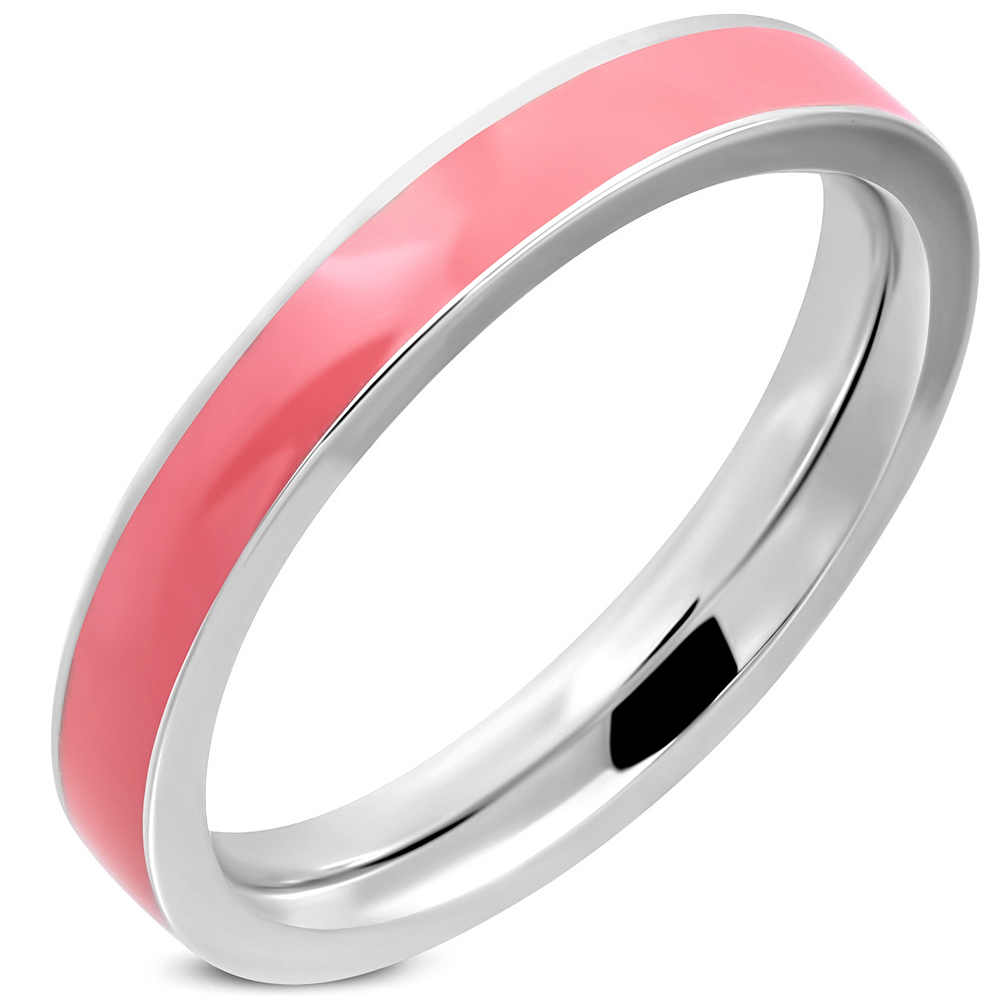Obrúčka Pink mv3000 chirurgická oceľ veľ.55